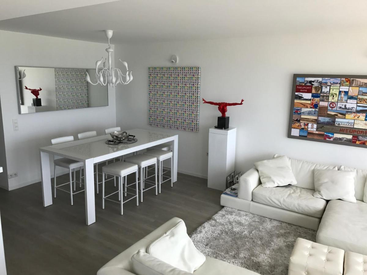 Apartamento White Sea/Sun/Sky Dreams 4 Six @ Nieuwpoort Exterior foto